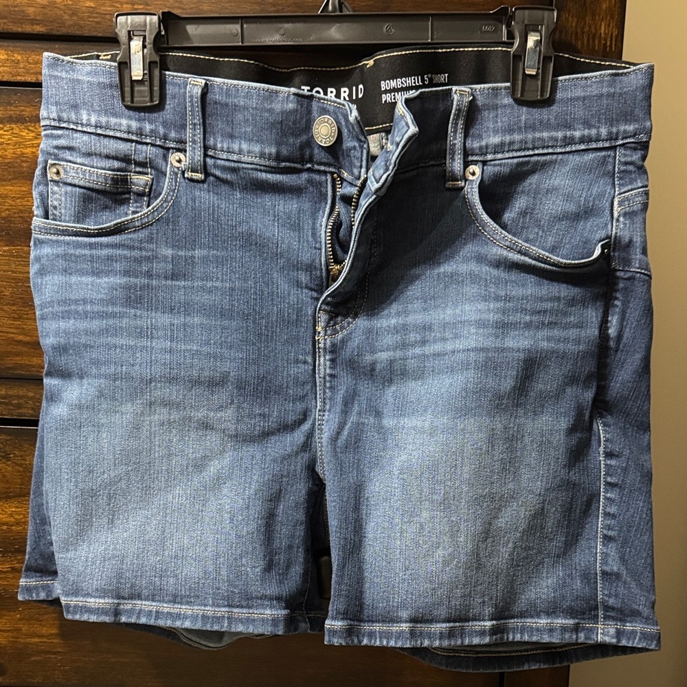 Torrid Classic Blue Jean Shorts